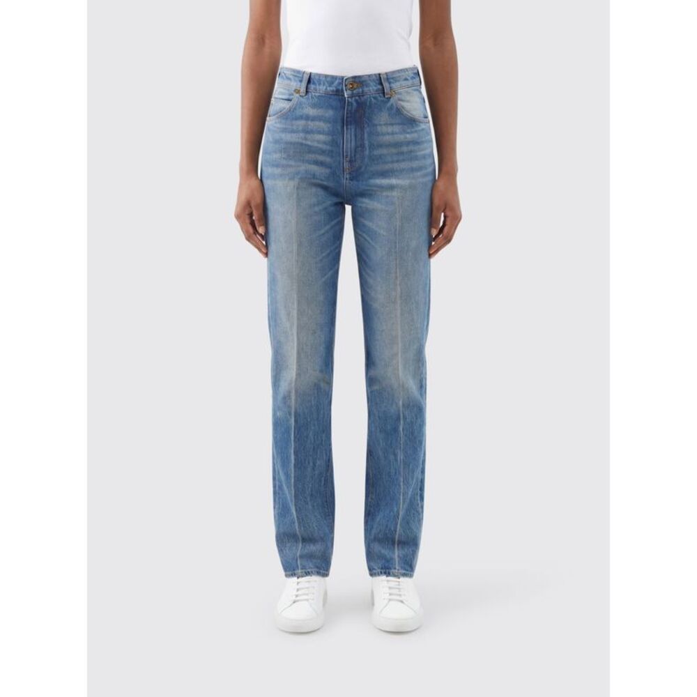Balmain Jeans Woman Blue